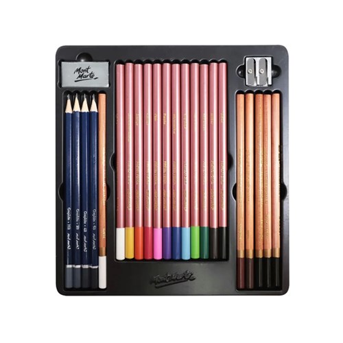 MONT MARTE DRAWING SET Signature 24 Piece1